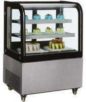 48" Refrigerated Curved Glass Display Case (Omcan)